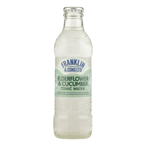 FRANKLIN&SONS ELDERFLOWER & CUCUMBER TONIC 24X 20